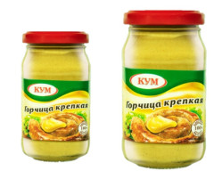 Hořčice ostrá Kum 210g