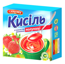 Kisel s jahodovou příchutí 150g CARAMIX