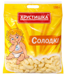 Kukuřičné tyčinky sladké neglazované TM 150g Chrustyška