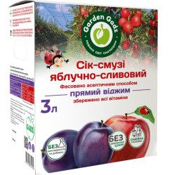 Jablečno-švestková šťáva-smoothie 3l Garden Gadz