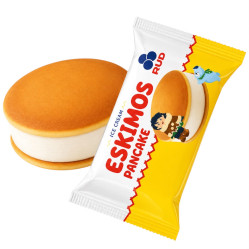 Zmrzlina Eskimos-pancake 60g Rud