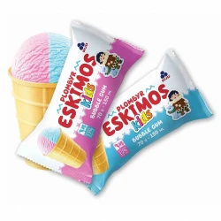 Zmrzlina Plombir ESKIMOS Kids 70g RUD
