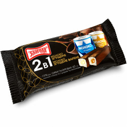 Tvarohové tyčinky 2v1 s kondenzovaným a vařeným kondenzovaným mlékem 60g Zlagoda