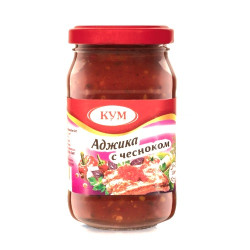 Adžika s česnekem 212g Kum