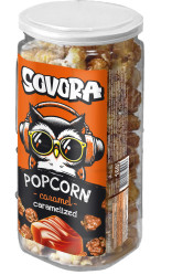 Popcorn s karamelovou příchutí 160g Sovora