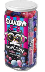 Popcorn s příchutí Bublle Gum 160 g Sovora