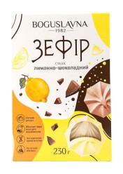 Zefír citrónovo-čokoládový 230g Boguslavna