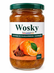 Džem z mandarinek se skořicí 350ml Wosky