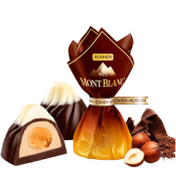 MONT-BLANC s celým lískovým ořechem Roshen