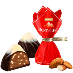 MONT-BLANC s karamelizovanými mandlemi Roshen