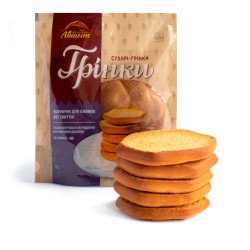 Suchary–krutonky šestihranné 70 g Aviant