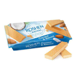 Oplatky s kokosem a mandlemi 220 g Roshen