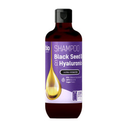 Šampon pro všechny typy vlasů Black Seed Oil + Hyaluronic 355ml Bio Naturell