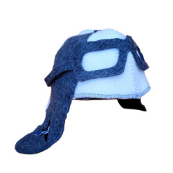 Čepice na banju(saunu) Pilot 100%