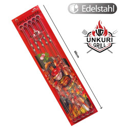 Šampura 60cm 10ks Unkuri Grill