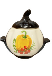 Keramický hrnec 0,75l Žlutá paprika