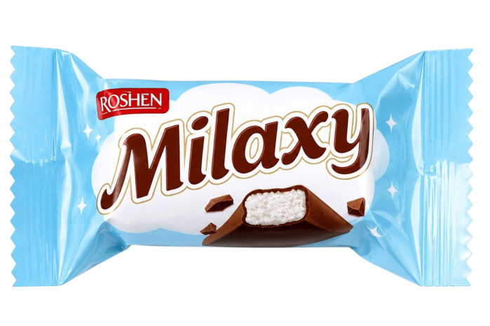 detail Bonbóny suflé Milaxy Roshen