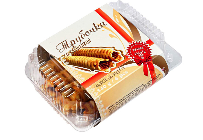 detail Trubičky s kondenzovaným mlékem 340g