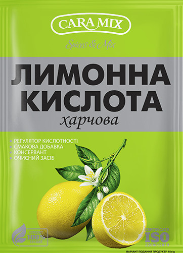 detail Kyselina citronová 100g CARAMIX