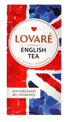 detail Černý čaj English tea 48g (24*2g) Lovaré