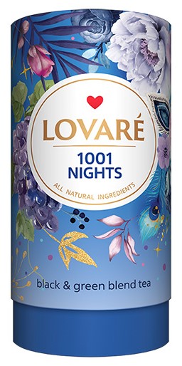 detail Černý čaj 1001 Nights 80g Lovaré