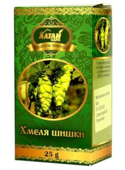 detail Chmelové šištice 25g Altaj