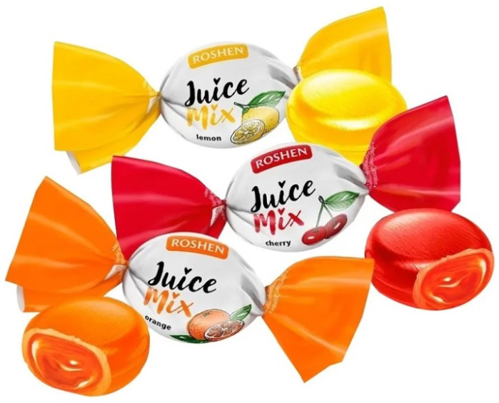 detail KARAMEL JUICE MIX Roshen