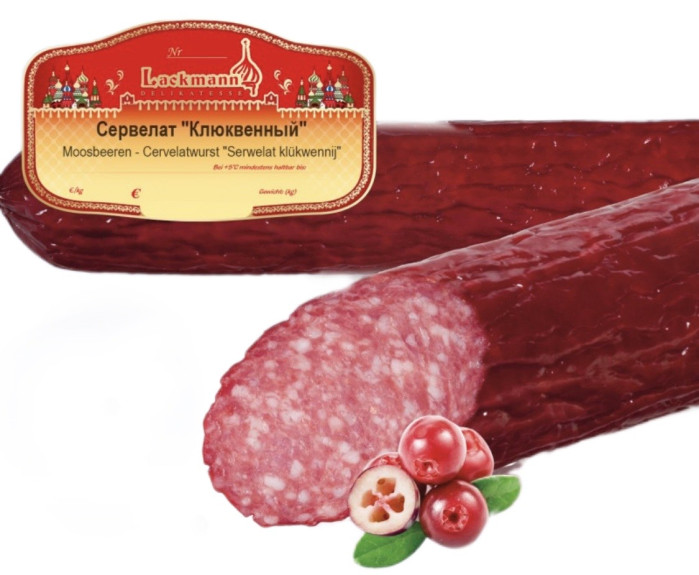 detail Servelat Kljukvený 275g