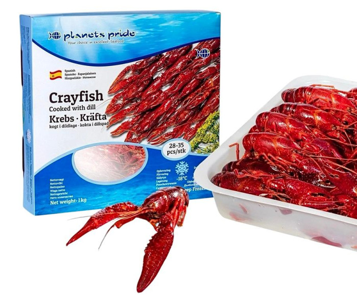 detail Louisiana říční raci 1000g Planets Pride