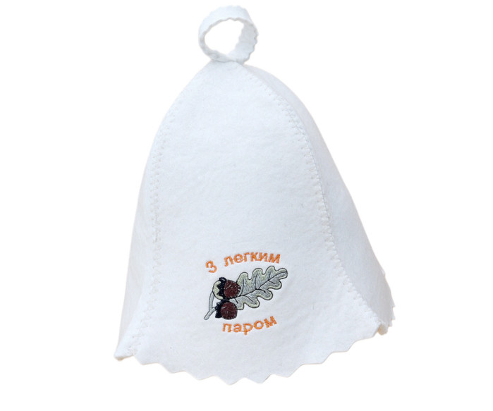 detail Čepice na banju(saunu) Z lehkym parom