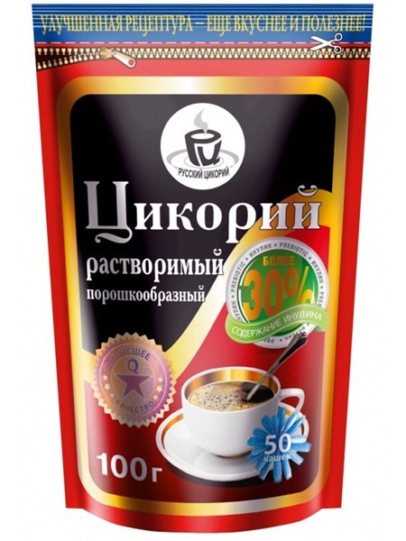 detail Rozpustná cikorka prášková 100g Eremeevskoje