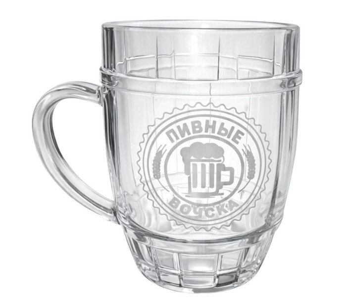 detail Pivní korbel Pivnyje vojska 0,5L