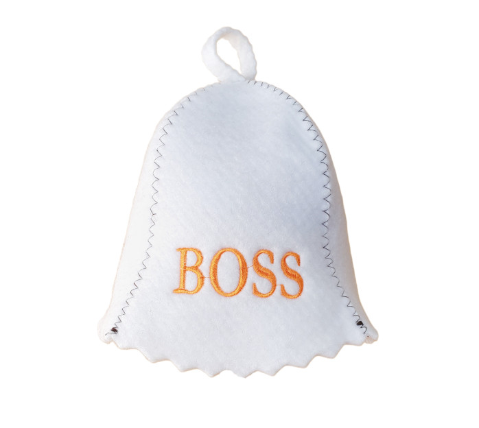 detail Čepice na banju(saunu) BOSS