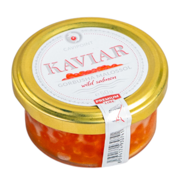 detail Kaviár z lososa gorbuša 50g