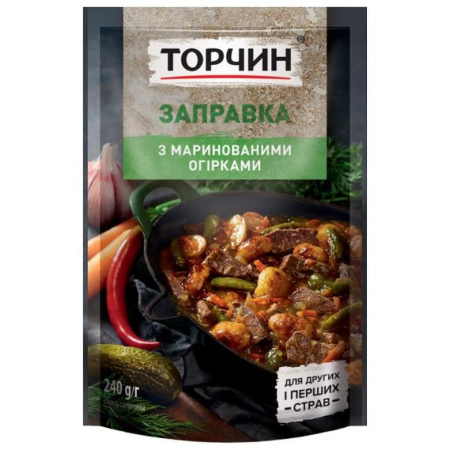 detail Zapravka na polevku rassolnik 220g Torčyn