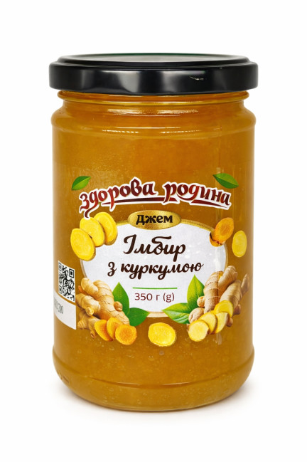 detail Džem zázvor s kurkumou 350g Zdorova rodyna