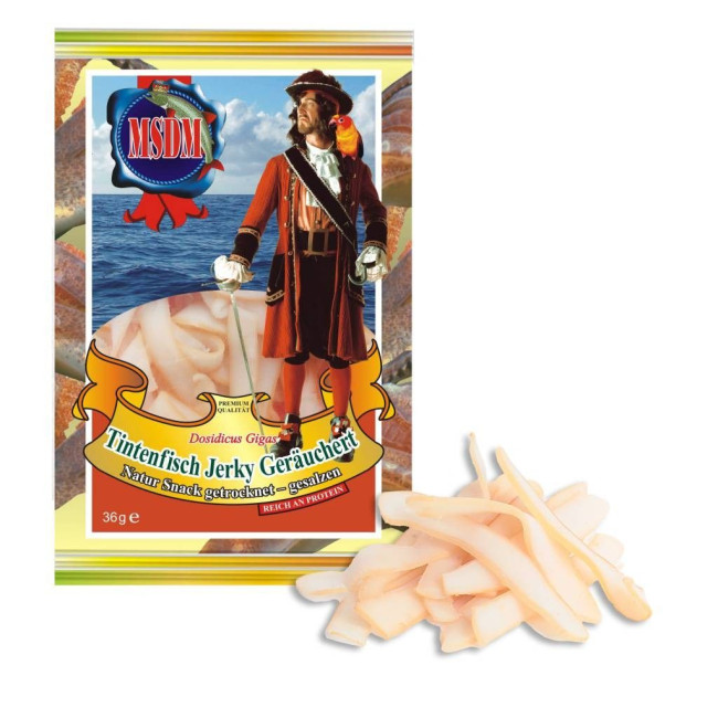 detail Sušené kroužky kalmara s chilli 36g MSDM