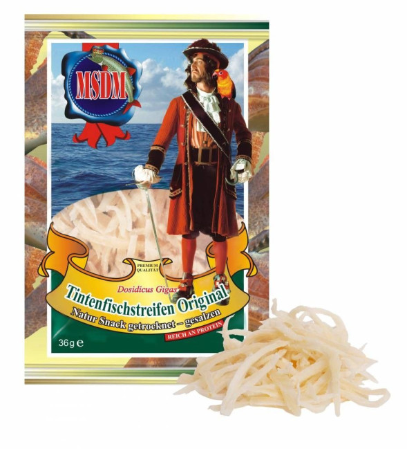detail Sušený kalamar Original 36g MSDM