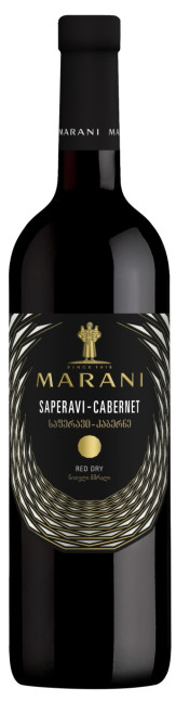 detail Červené suché víno Saperavi-Cabernet 0,75l Marani