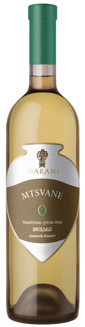 detail Bílé suché víno Mtsvane Qvevri 0,75l Marani