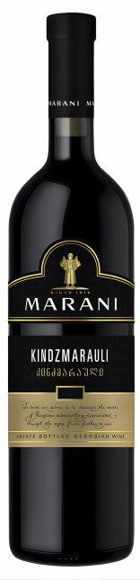 detail Červené polosladké víno Kindzmarauli 0,75l Marani