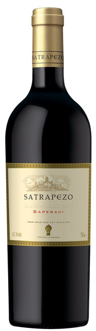 detail Červené suché víno Saperavi 0,75l Satrapezo