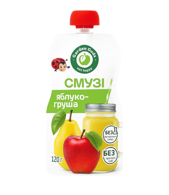 detail Jablečno-hruškové smoothie 120g Garden Gadz