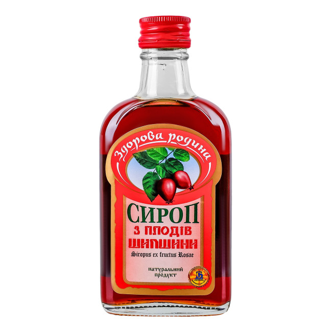 detail Sirup z plodů šipku 200ml Zdorova rodyna