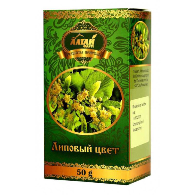 detail Lipový květ 50g Altaj