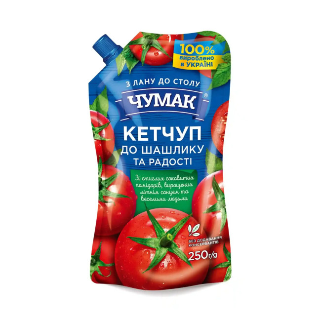 detail Kečup na šašlik 250g Čumak