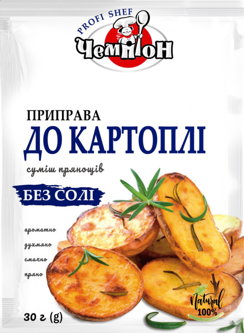 detail Koření „Na brambory“ (bez soli) 30g Čempion