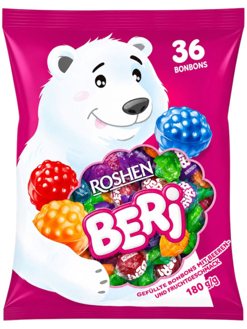 detail Směs furé s náplní s ovocnou přichutí Beri 180g Roshen