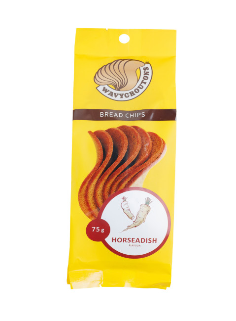 detail Krutony s příchutí křenu 