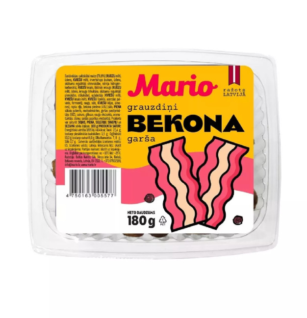 detail Krutony s příchutí slaniny 180g Mario